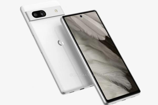 GooglePixel7a日前流出的渲染圖。