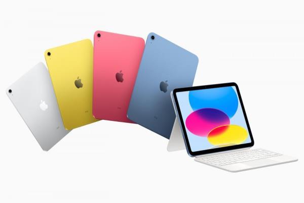 蘋果10代iPad，外型跟規(guī)格皆有大提升，售價(jià)14,900元起。上市日期尚未公布。