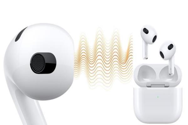 全新大改款的AirPods3，具備IPX4防水，擁有可達(dá)6小時(shí)的電池續(xù)航力。售價(jià)5,990元。開賣日期尚未公布。