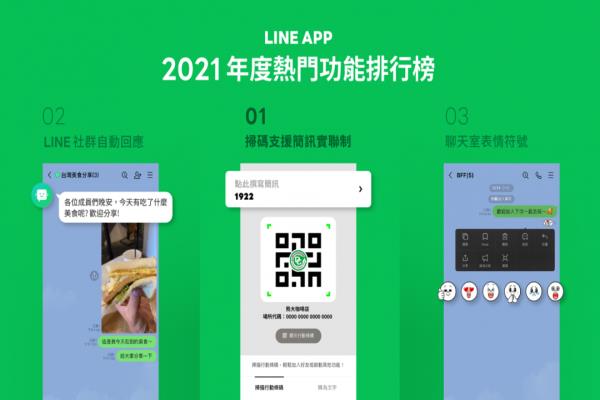 LINE 公布用戶 2021 最愛功能排行！第一名“出門一定用得到”