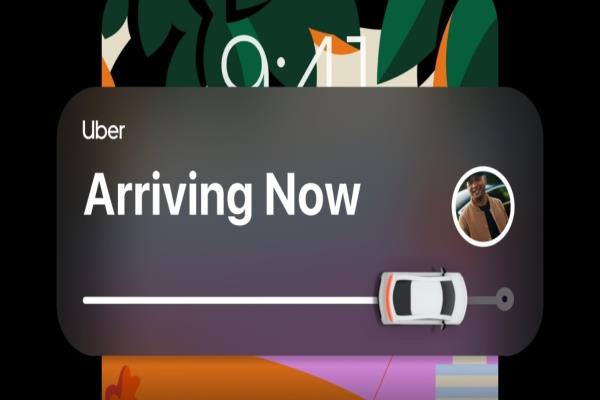 Uber預(yù)約叫車進(jìn)度已經(jīng)可在升級(jí)iOS 16的iPhone屏幕上鎖畫面直接顯示